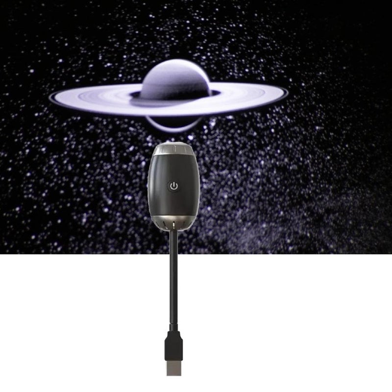 New USB starry sky projection light, suitable for both car and bedroom use, high-definition starry sky and romantic galaxy LED light.